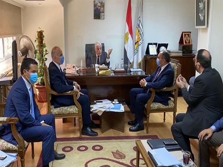فودة و الجوهري يبحثان سبل دعم الإنتاج البترولي بجنوب سينا مصراوى