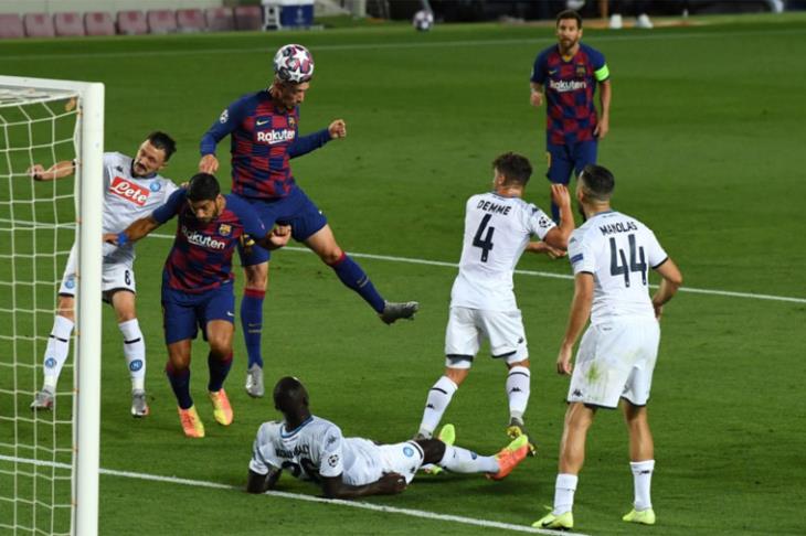 مباشر مباراة برشلونة ونابولي في دوري أبطال أوروبا يلاكورة